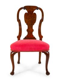 A George I Walnut Side Chair