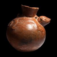A Chimu Animal Effigy Vessel