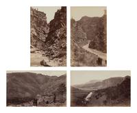 JACKSON, William Henry (1843-1942). Suite of 38 albumen photographs: Rocky Mountain Railroad Album, Steam and Steel Across the Great Divide, Silverton Colorado, Silverton Sultan, 1883.