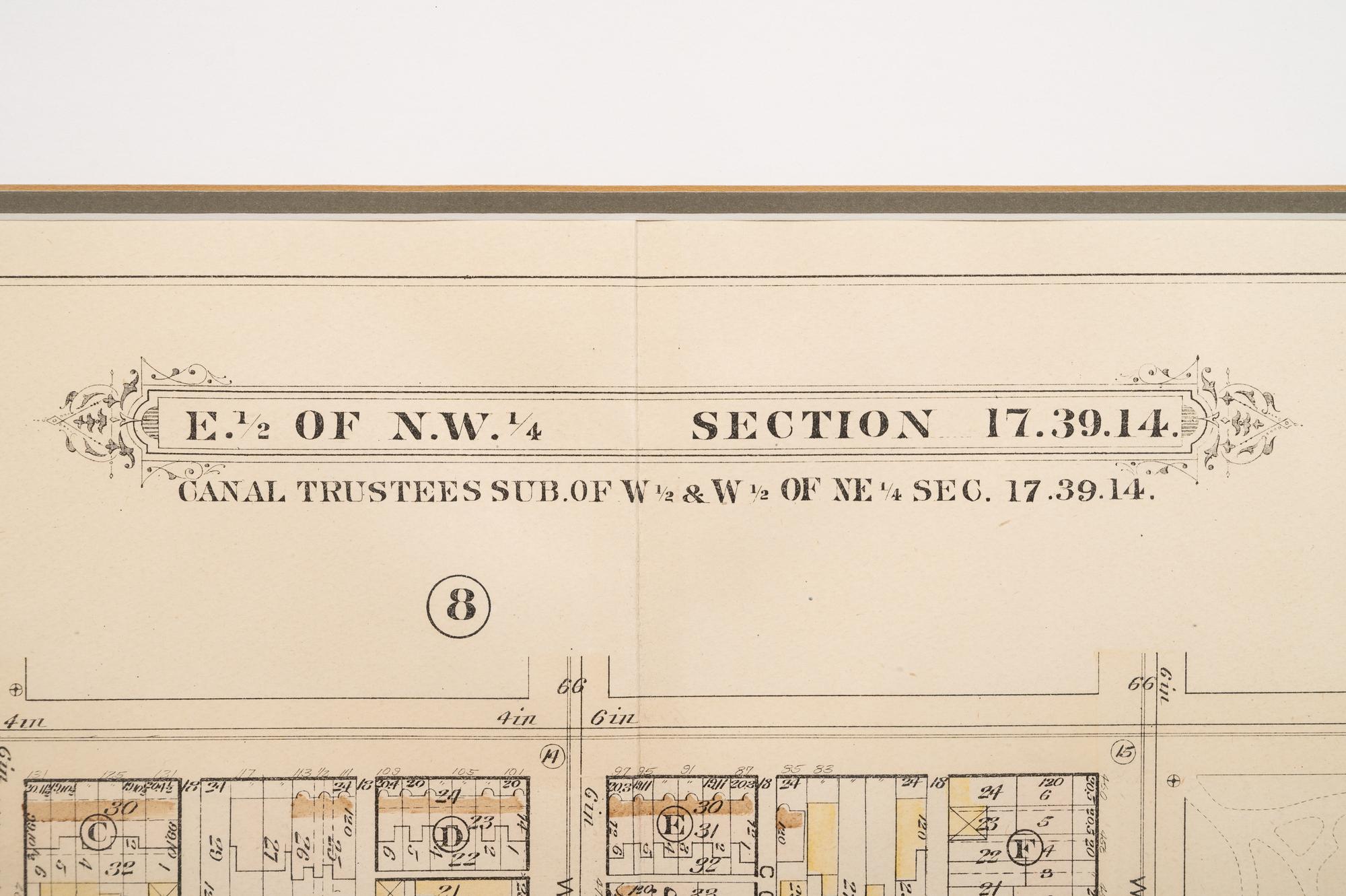 Five Framed Maps Pertaining to Illinois and the Surrounding States