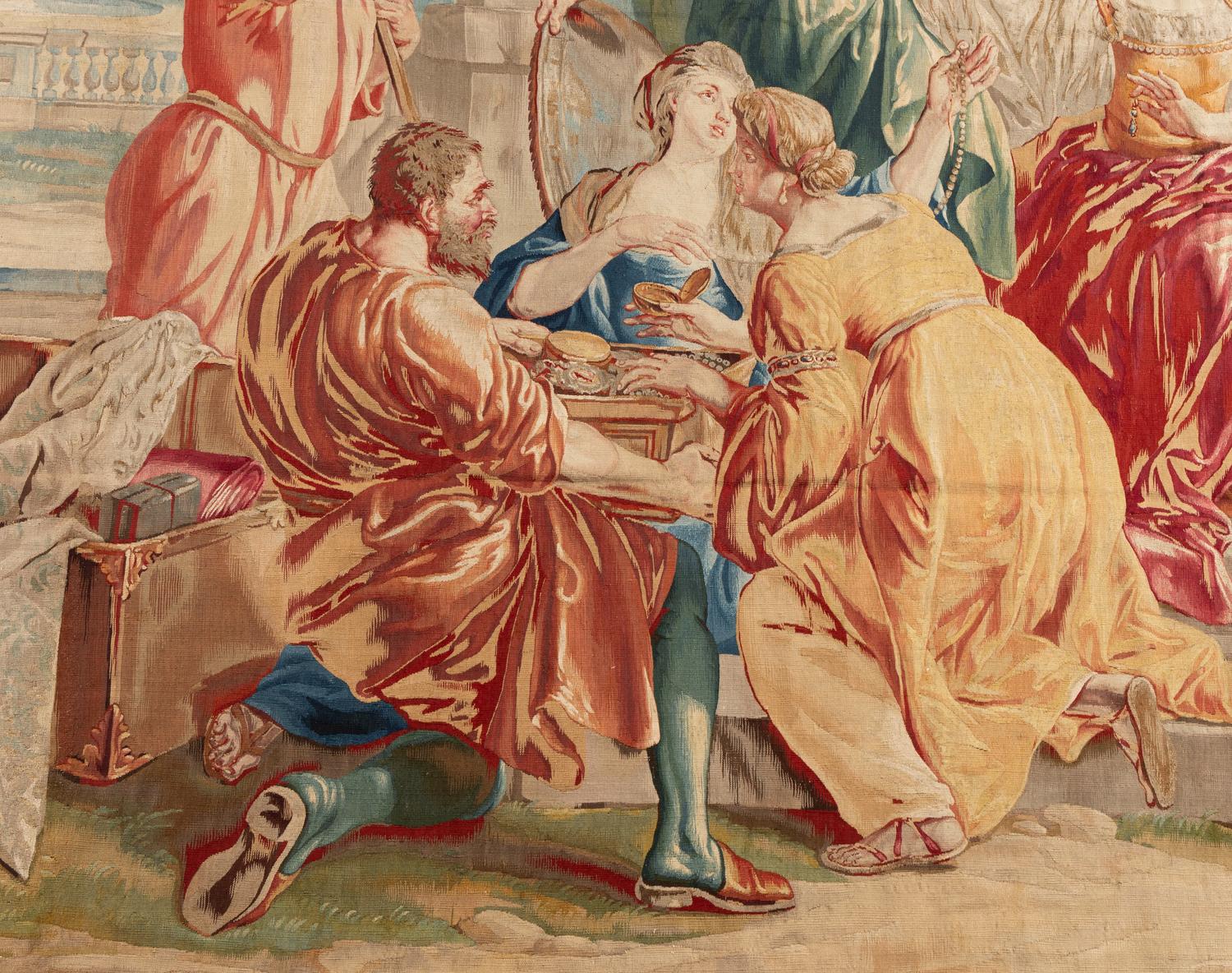 A Brussels Mythological Tapestry from the Series The Life of Achilles
