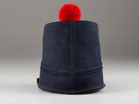 [CIVIL WAR]. Model 1851 US 3rd Artillery Officer's shako.