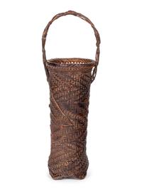 A Bamboo Flower Arranging Basket