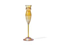 A gold Favrile glass vase, Tiffany Studios (American, active 1878-1932), early 20th century