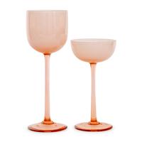 A Carlo Moretti Glass Stemware Service