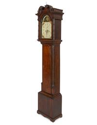 A George IV Mahogany Tall Case Clock