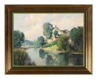 Le village de Carannac sur la Dordogne