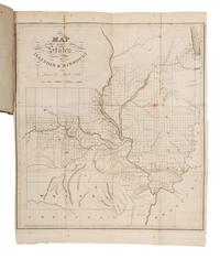 BECK, Lewis Caleb (1798-1853). A Gazetteer of the States of Illinois and Missouri . Albany: Charles R. and George Webster, 1823.