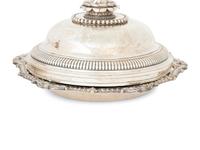 Two George III Silver Covered Entrée Dishes