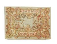 An Aubusson Style Wool Rug — 20TH CENTURY