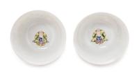 A Pair of Chinese Famille Rose Porcelain Bowls