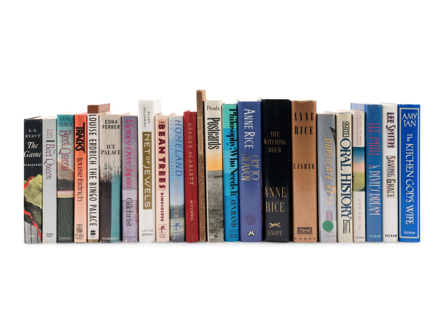 [LITERATURE - WOMEN]. A group of 23 works, many FIRST EDITIONS, several SIGNED, comprising: