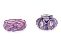 Two Contemporary Glass Articles