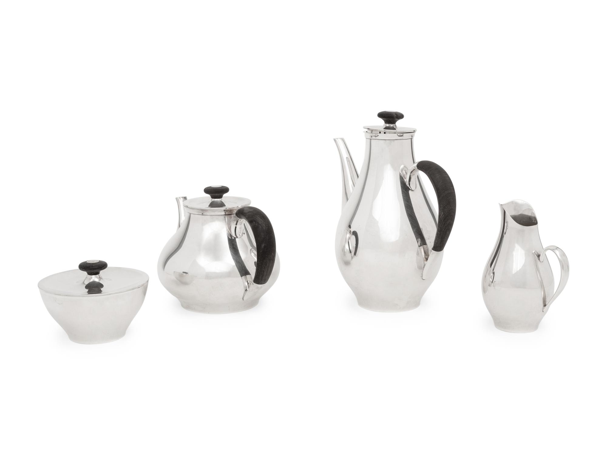 An American Silver Four-Piece Tea and Coffee Service