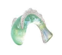 A Collection of 18 Karat Gold and Carved Gem Brooches, Casa Vhernier, 27.40 dwts.