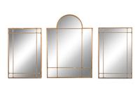 A Set of Three Large Giltwood Mirrors