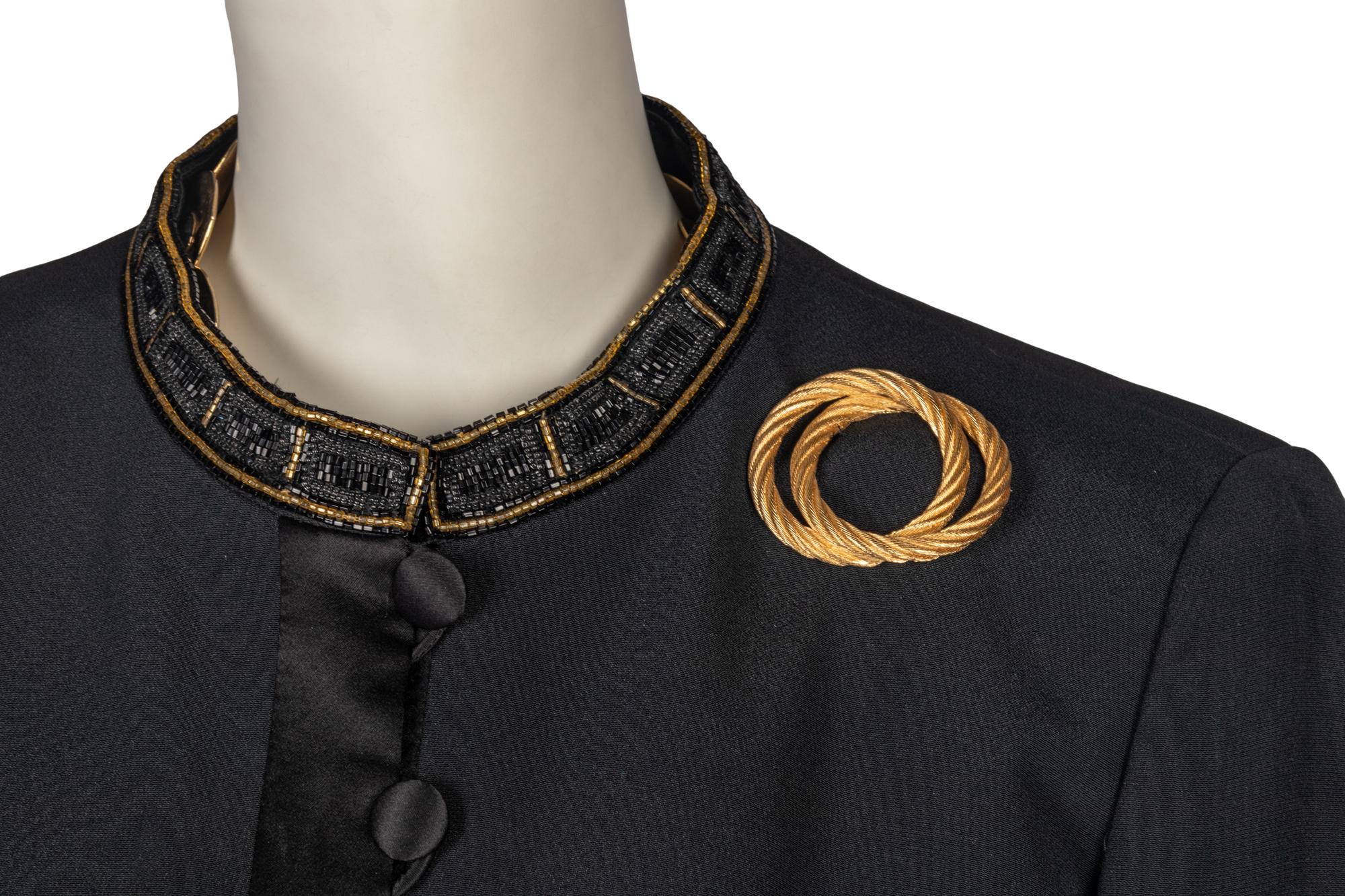 Louis Féraud and Ilie Wacs Two Piece Suits Accompanied by a Collection of Costume Jewelry