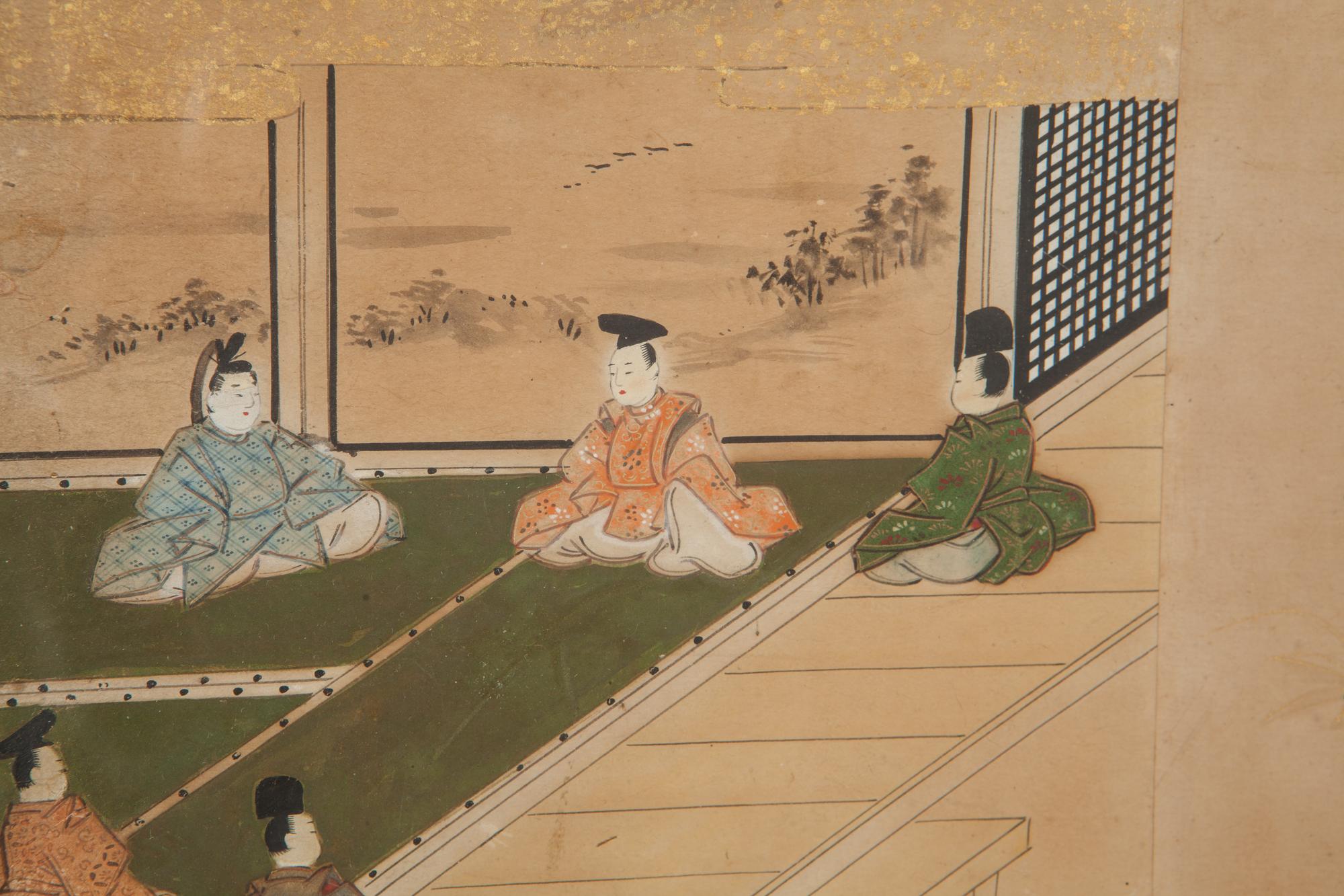 Two Japanese Nara-e-hon Prints