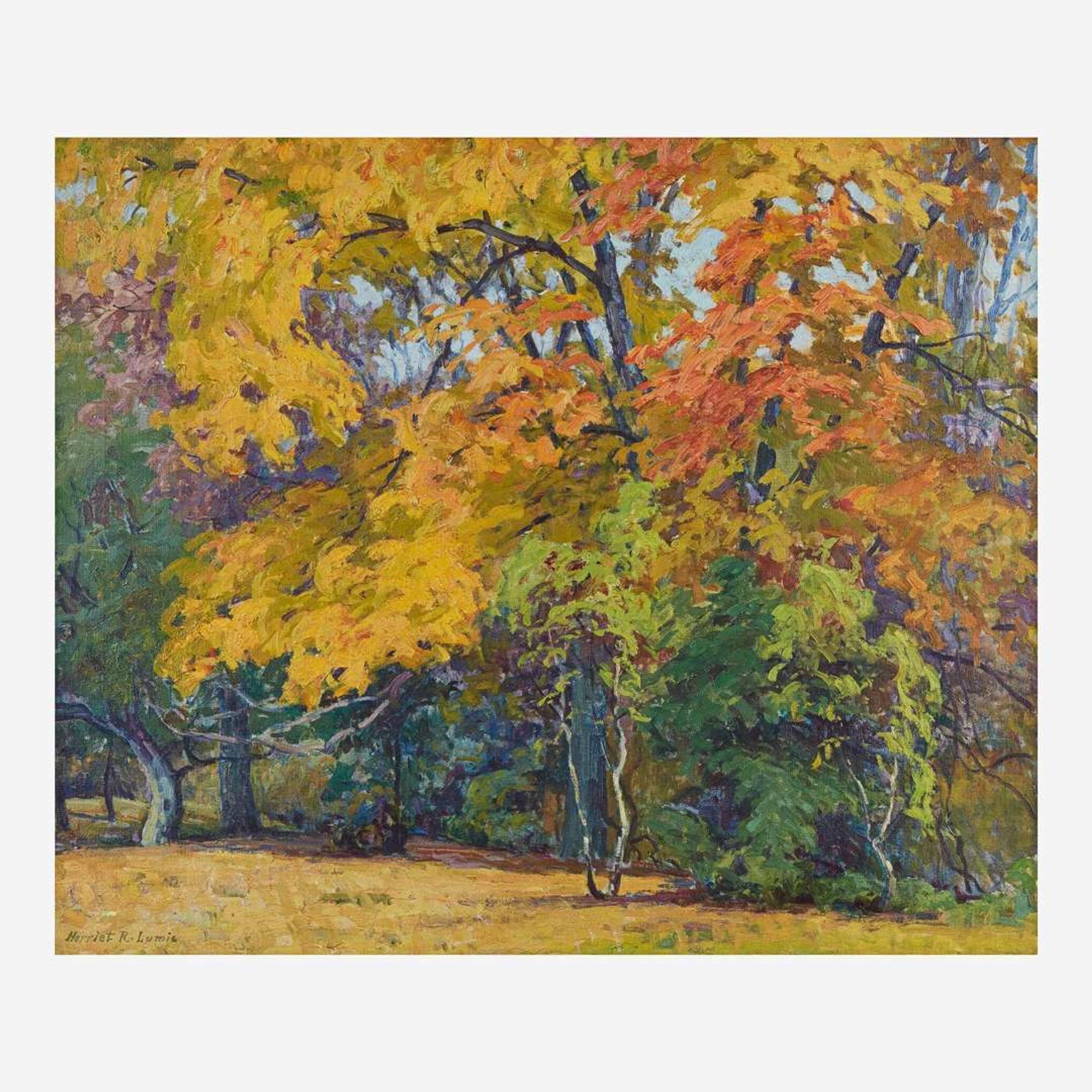 Harriet Randall Lumis (American, 1870–1953) Gay Autumn