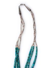 Pair of Pueblo Multi-strand Necklace