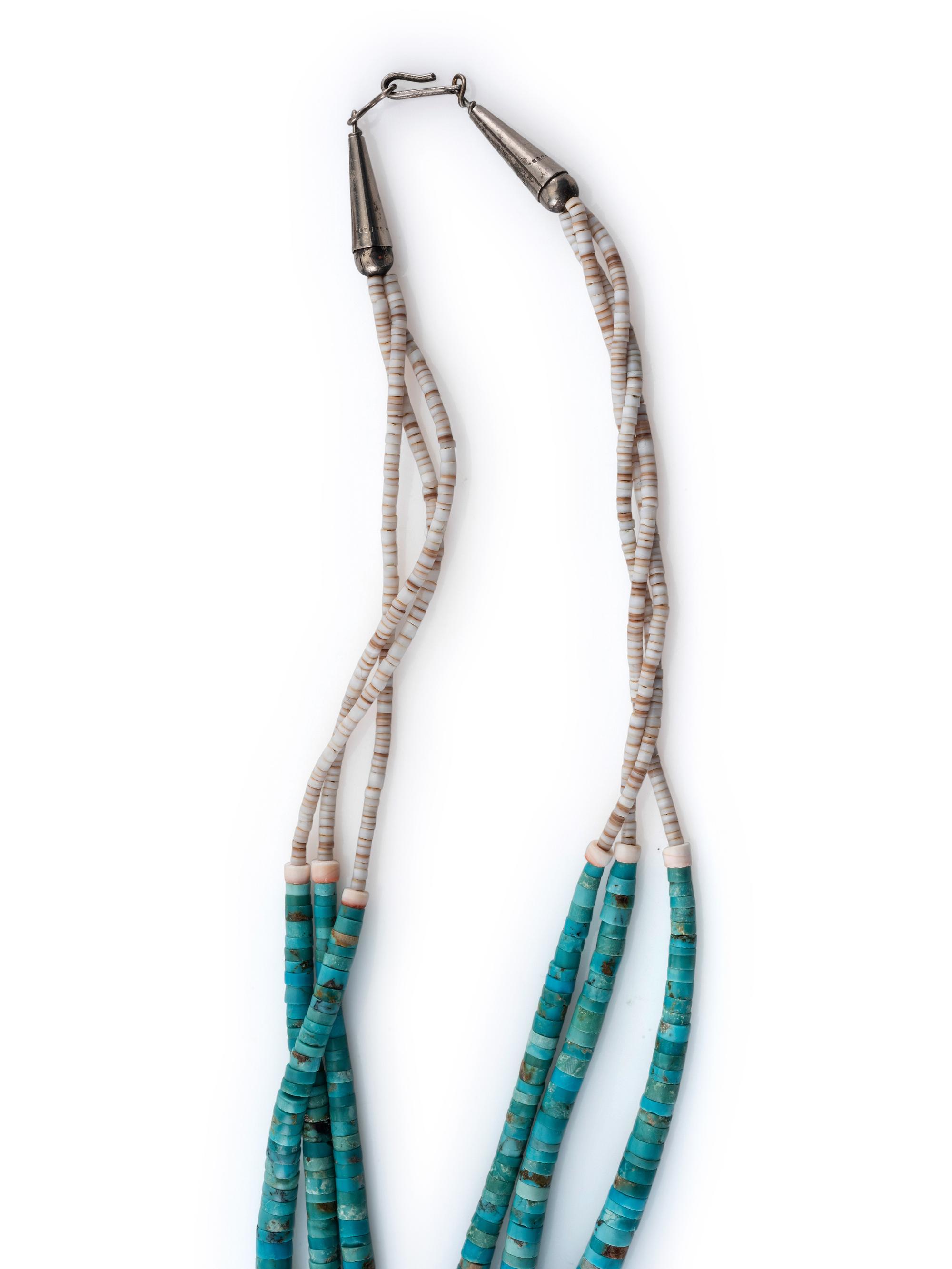 Pair of Pueblo Multi-strand Necklace