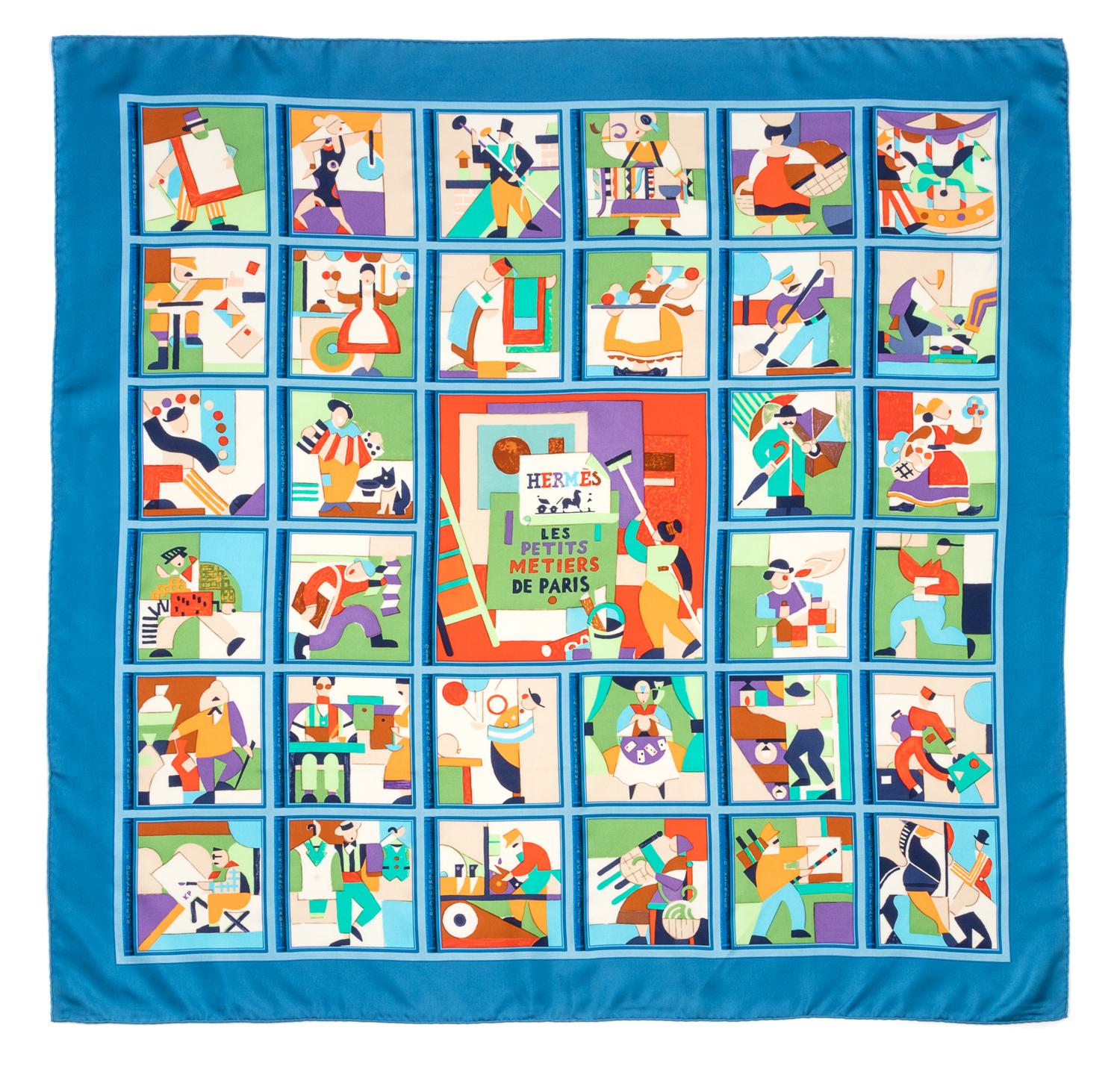An Hermes 90cm Silk Scarf, 36"x36".