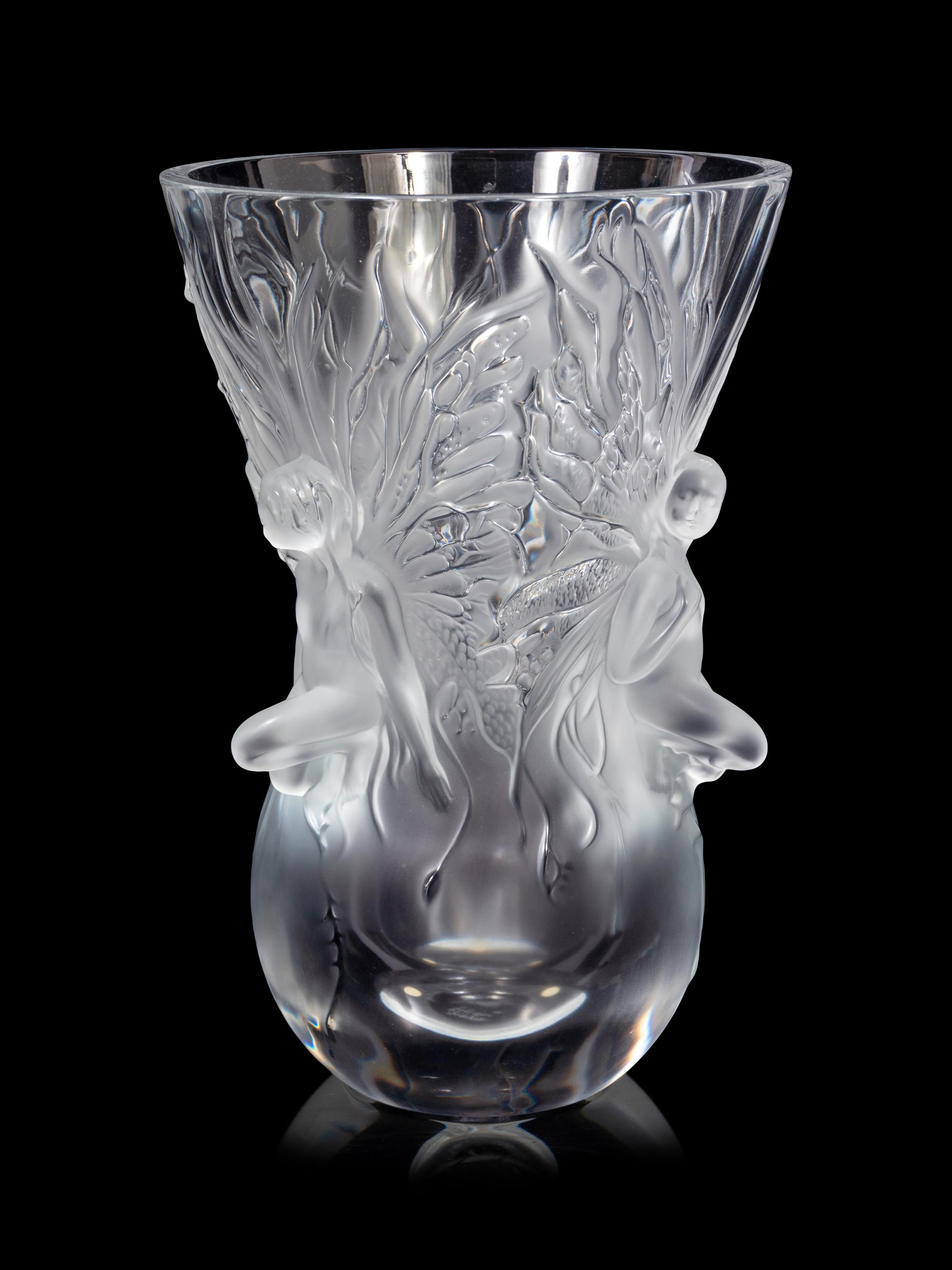 A Lalique Fées Vase