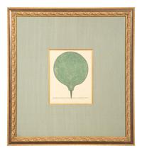 A Suite of Eight Gilt Framed Prints of Ancient Mirrors