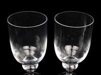 A Pair of Large Contemporary Glass Vases
