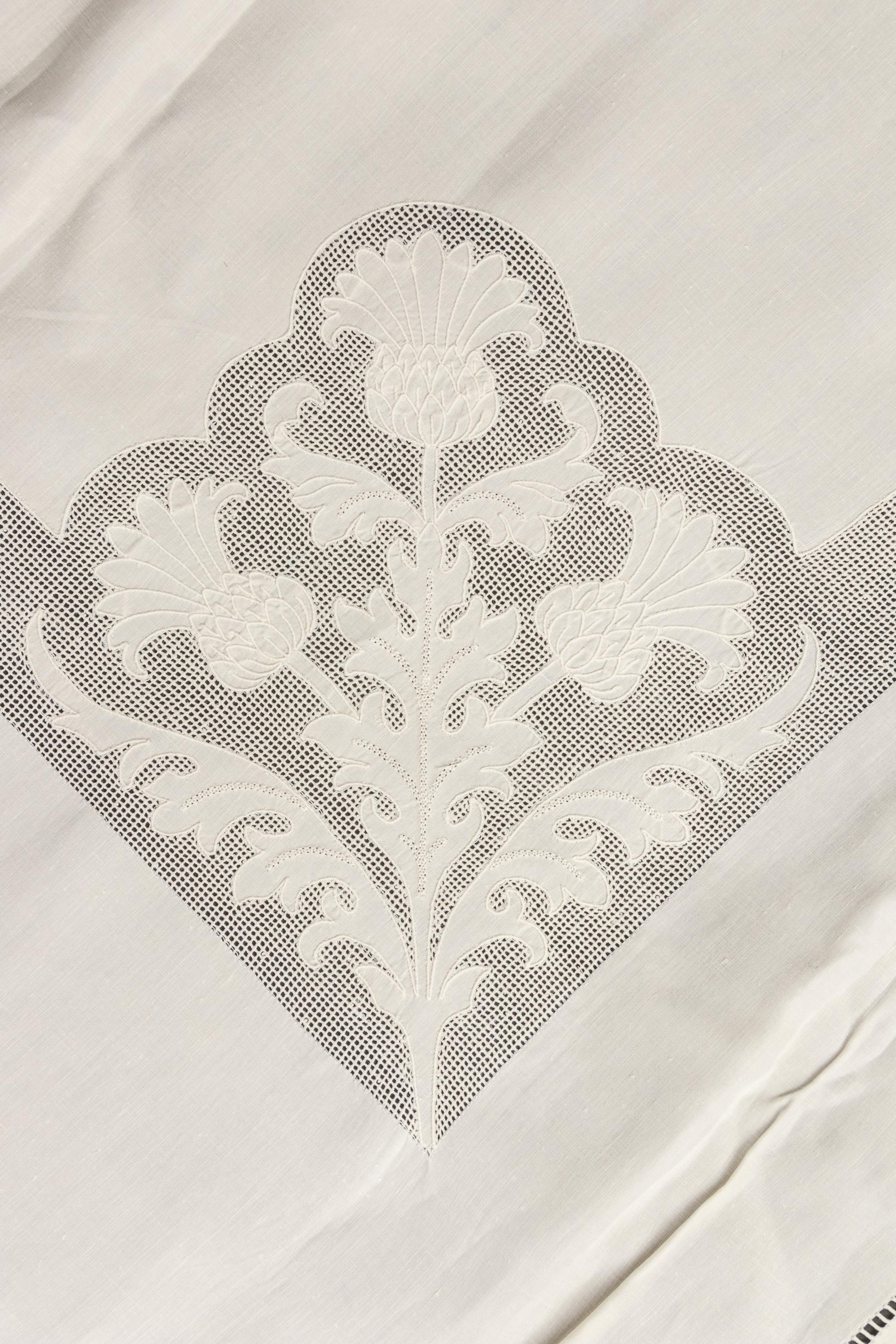 Two Sets of Palmer Family Sheets Embroidered with "BMHP" & "PP", 19th Century