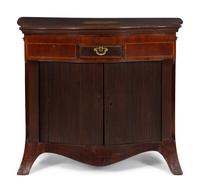 A Dutch Inlaid Mahogany Metamorphic Server