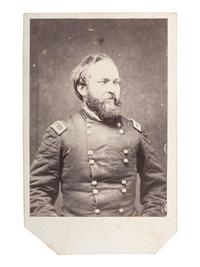 [GARFIELD, James A. (1831-1881)]. CDV of James A. Garfield as Brigadier General. N.p., ca 1862-1863.