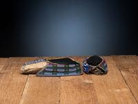 Mesquakie Beaded Hide Moccasins