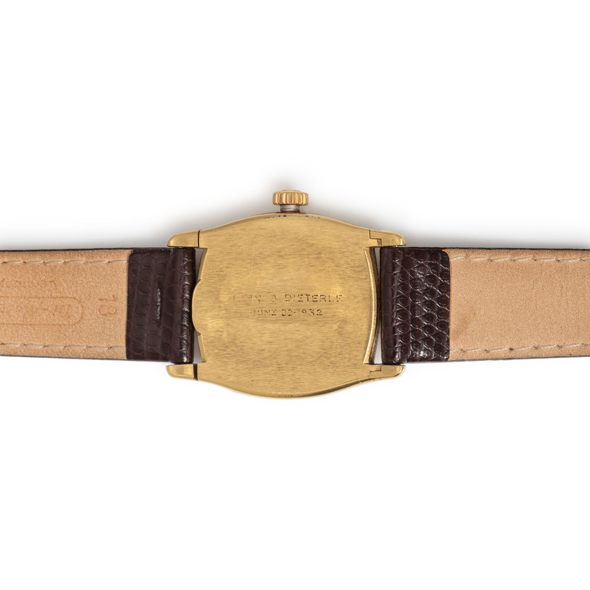 PATEK PHILIPPE, YELLOW GOLD WATCH