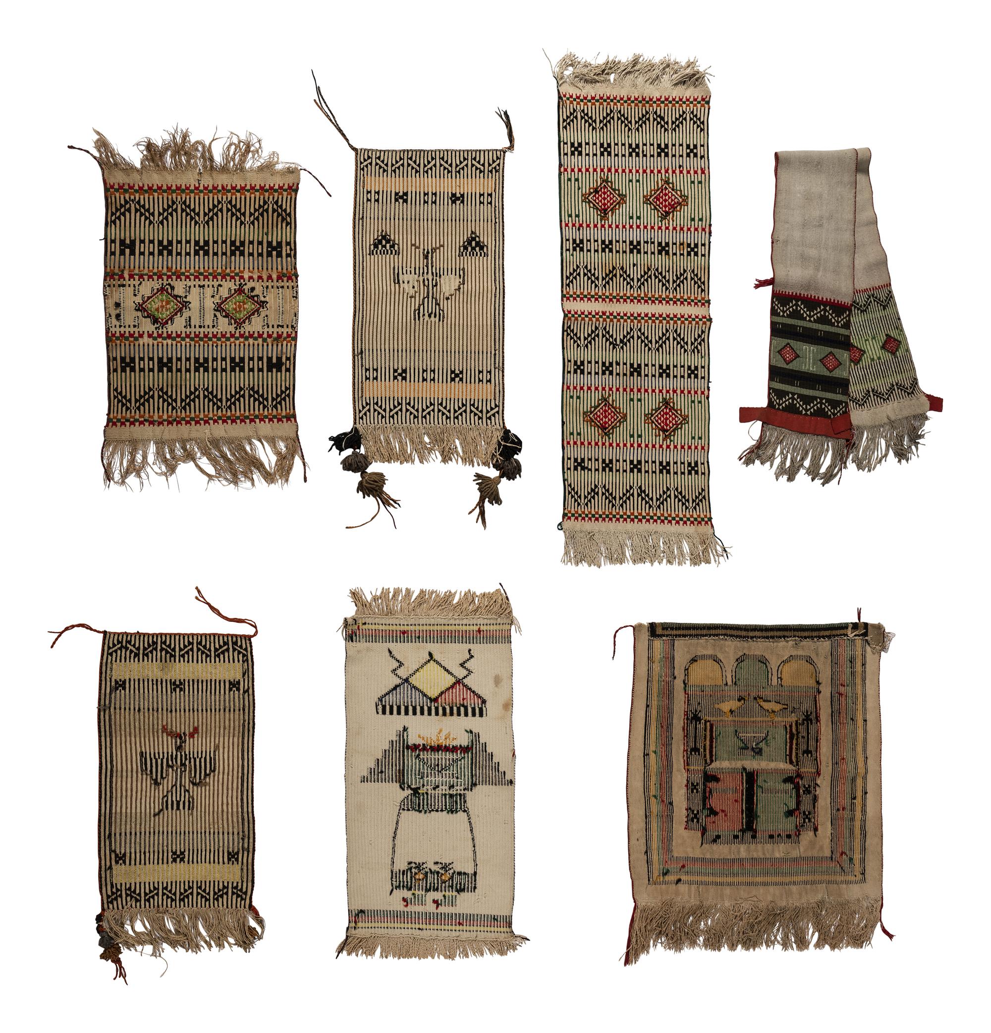 Collection of Hopi Brocaded Textiles