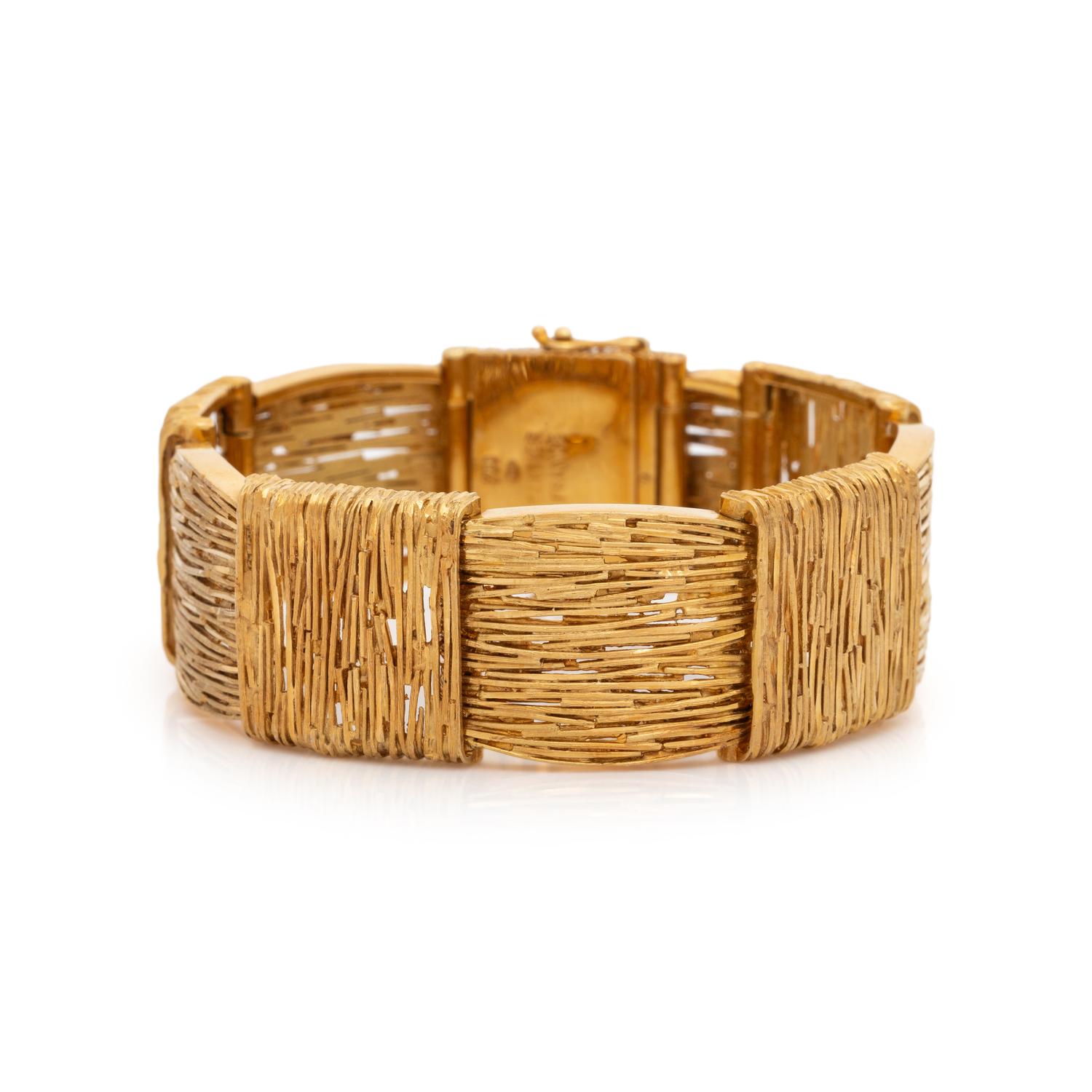 CARTIER, YELLOW GOLD BRACELET