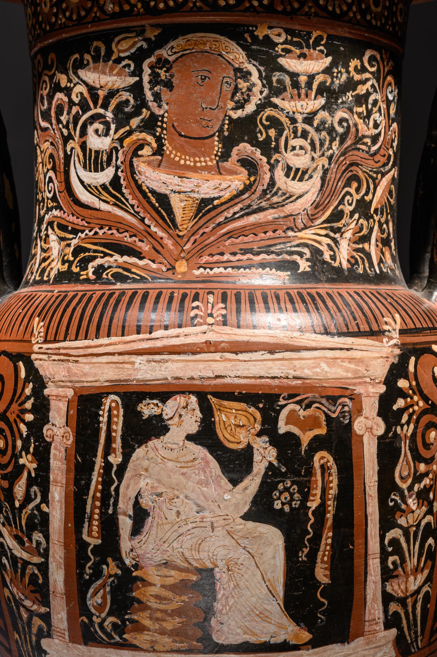 An Apulian Red-Figured Volute Krater