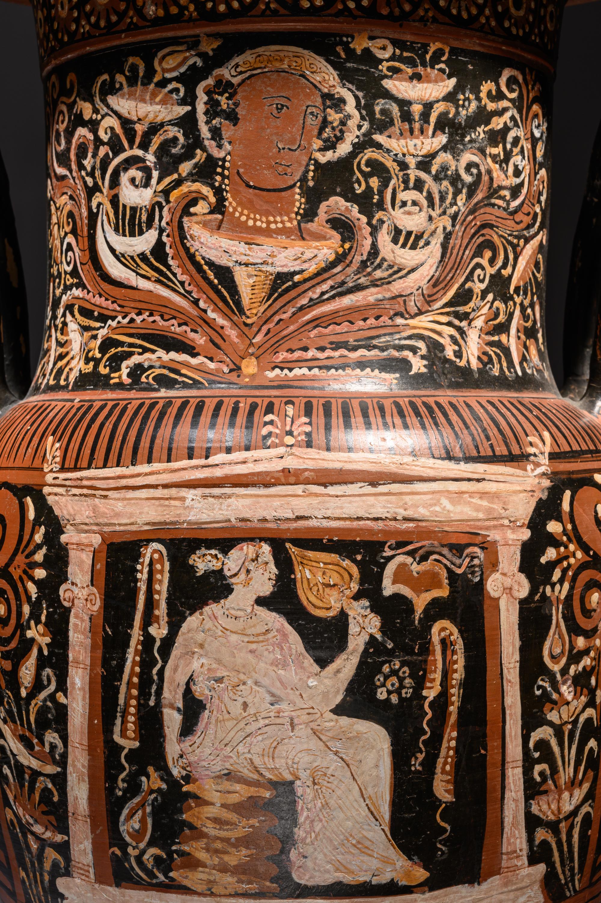 An Apulian Red-Figured Volute Krater
