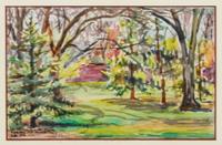 Elizabeth Spaulding, (American, 1869-1954), Cheesman Park, 1943 and Red Rocks, 1944