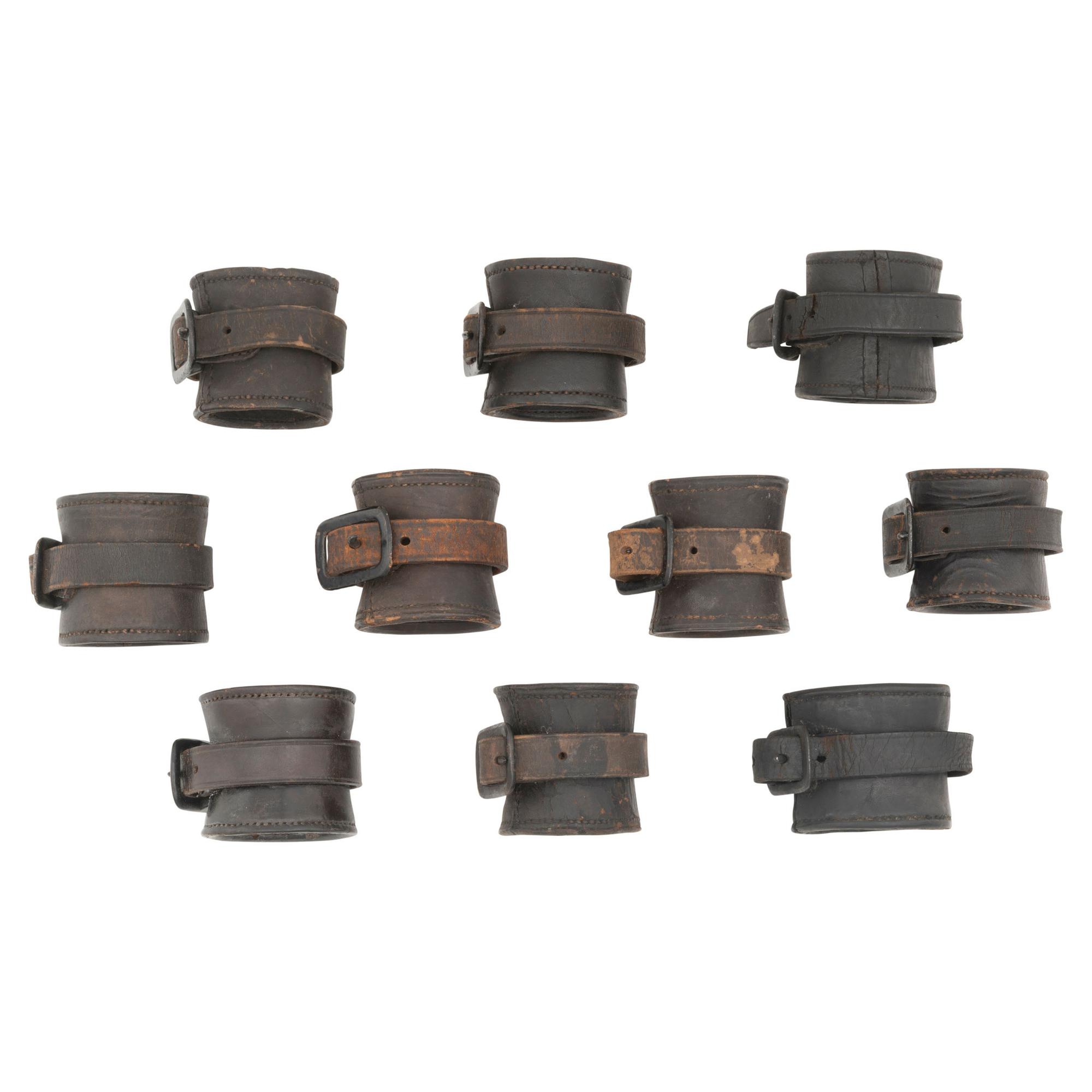 Ten Civil War Era Carbine Sockets