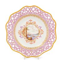 A Meissen Porcelain Cabinet Plate