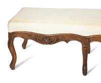 A Louis XV Style Beechwood Bench