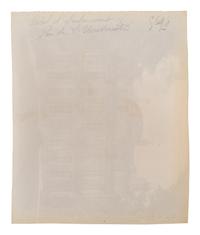 A group of five photographs ( Auberge du Compas d'Or, rue Montorgueil; Façade Saint-Lazare, faubourg Saint-Denis 107; Folie Thoinard, 9 rue Coq-Héron; Hôtel d'Imbercourt, 15 rue de l'Universite; Hôtel de Vendôme, rue Béranger 3 )