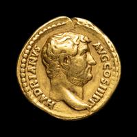 [ANCIENT] Roman. Hadrian. Gold Aureus. (117-138 CE)