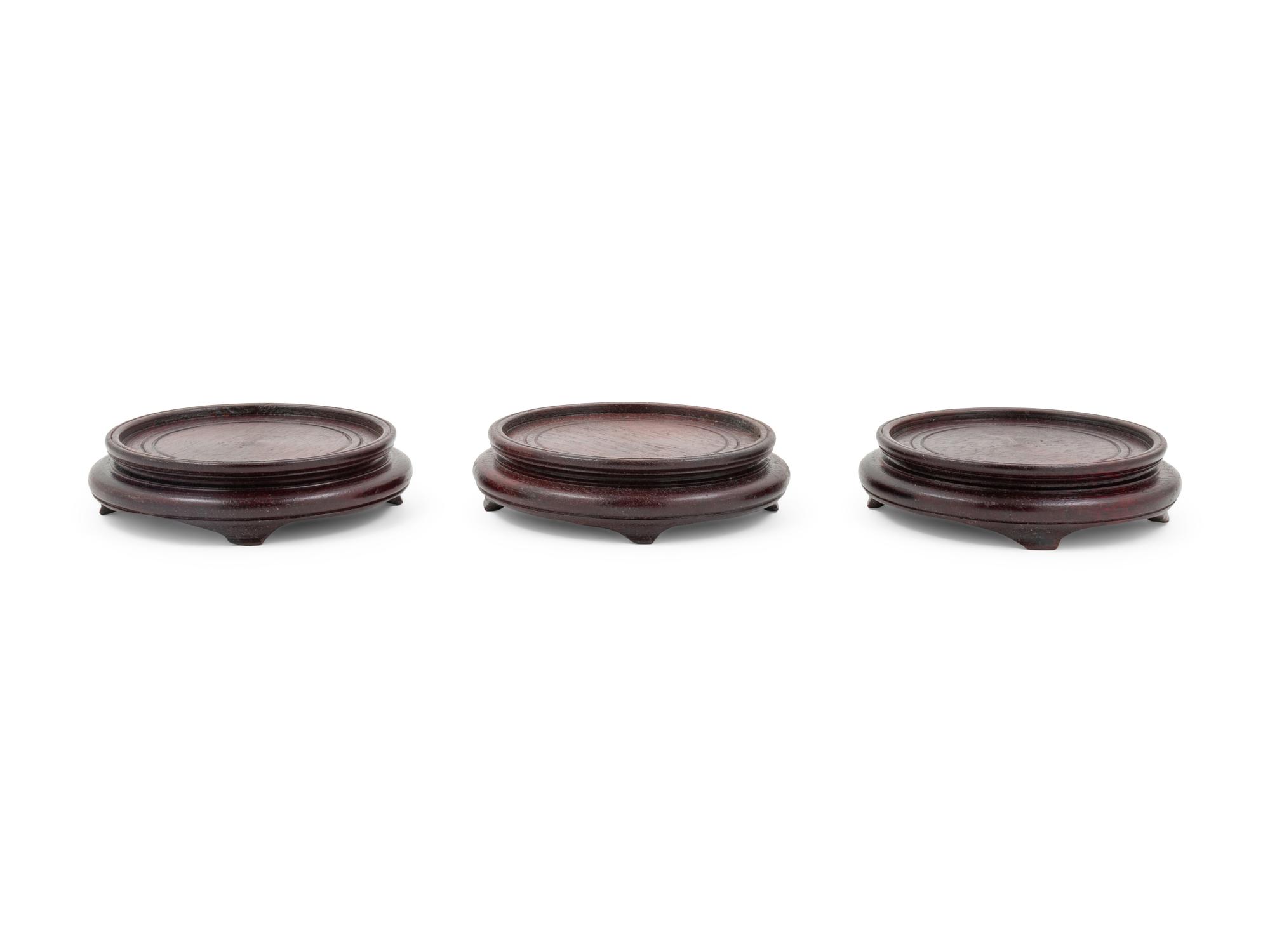 Forty Chinese Hardwood Stands
