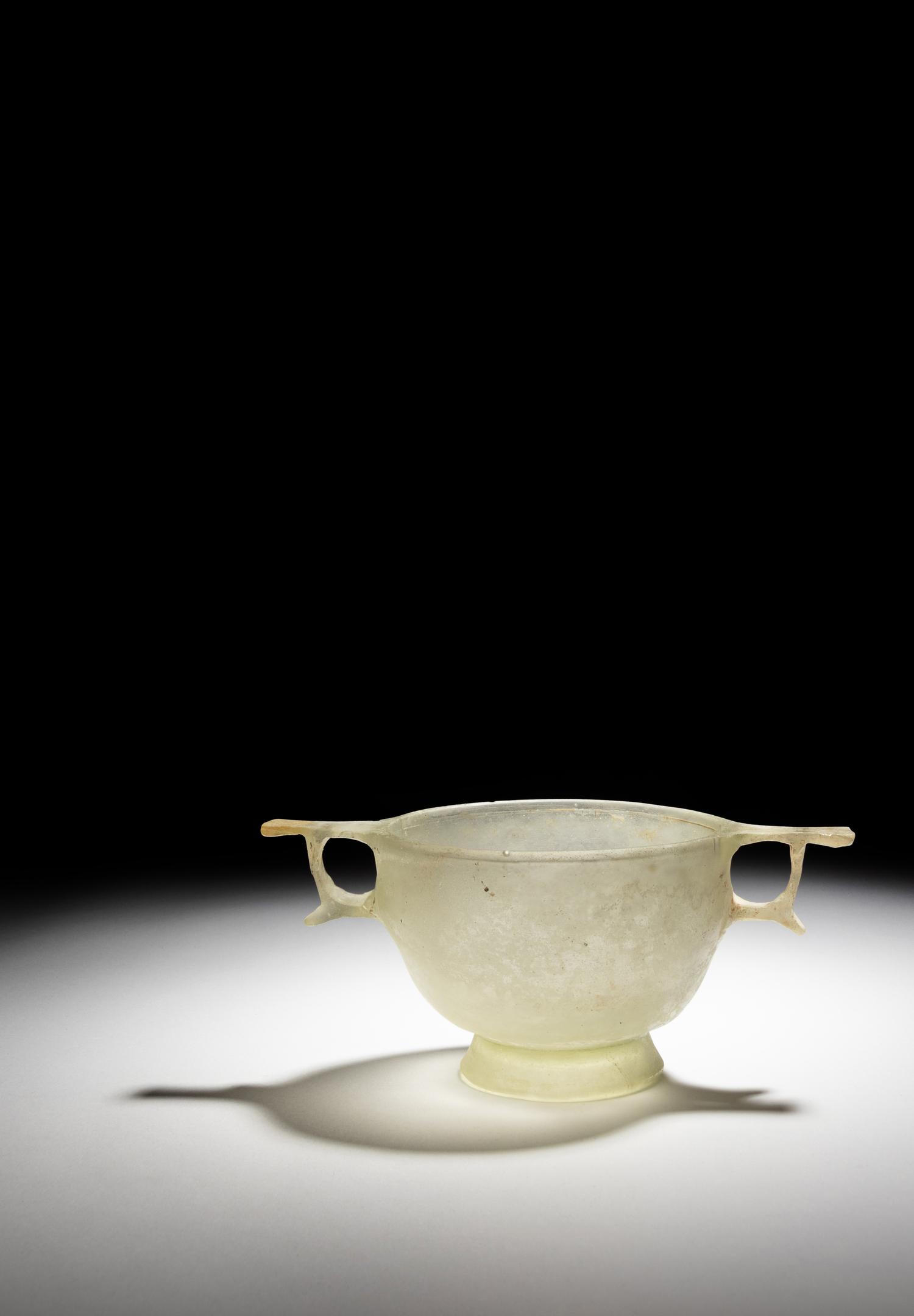 A Hellenistic Cut Glass Skyphos