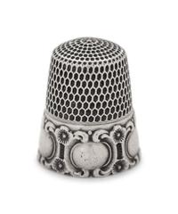 A Collection of Silver Thimbles