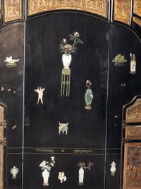 A Coromandal Lacquer Screen