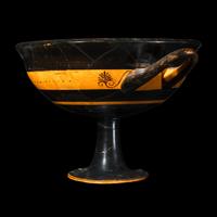 An Attic Black-Figured Band Cup