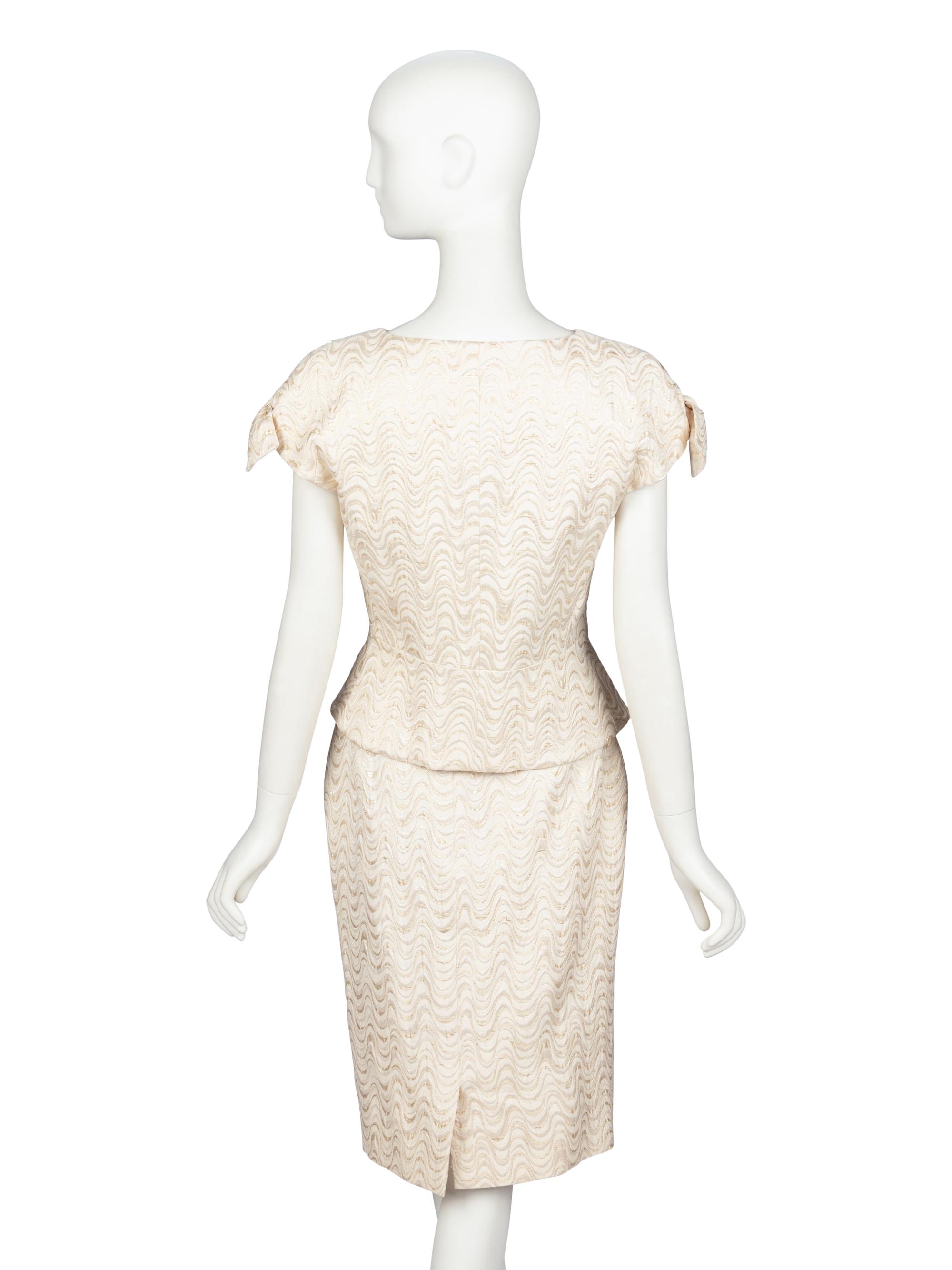 Christian Dior by John Galliano , Brocade Skirt Ensemble, 2009
